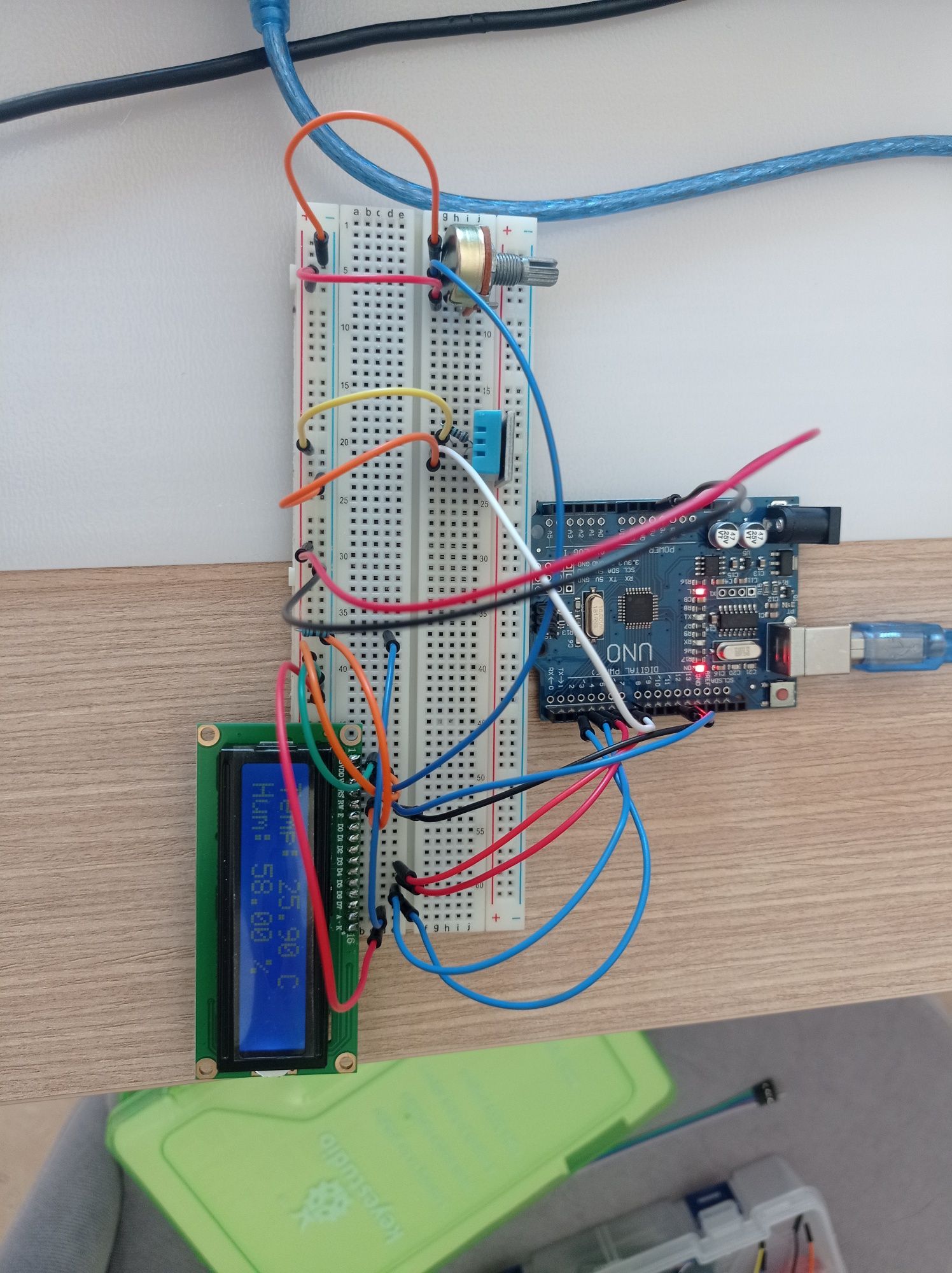 Sensor temperatura e humidade para projecto