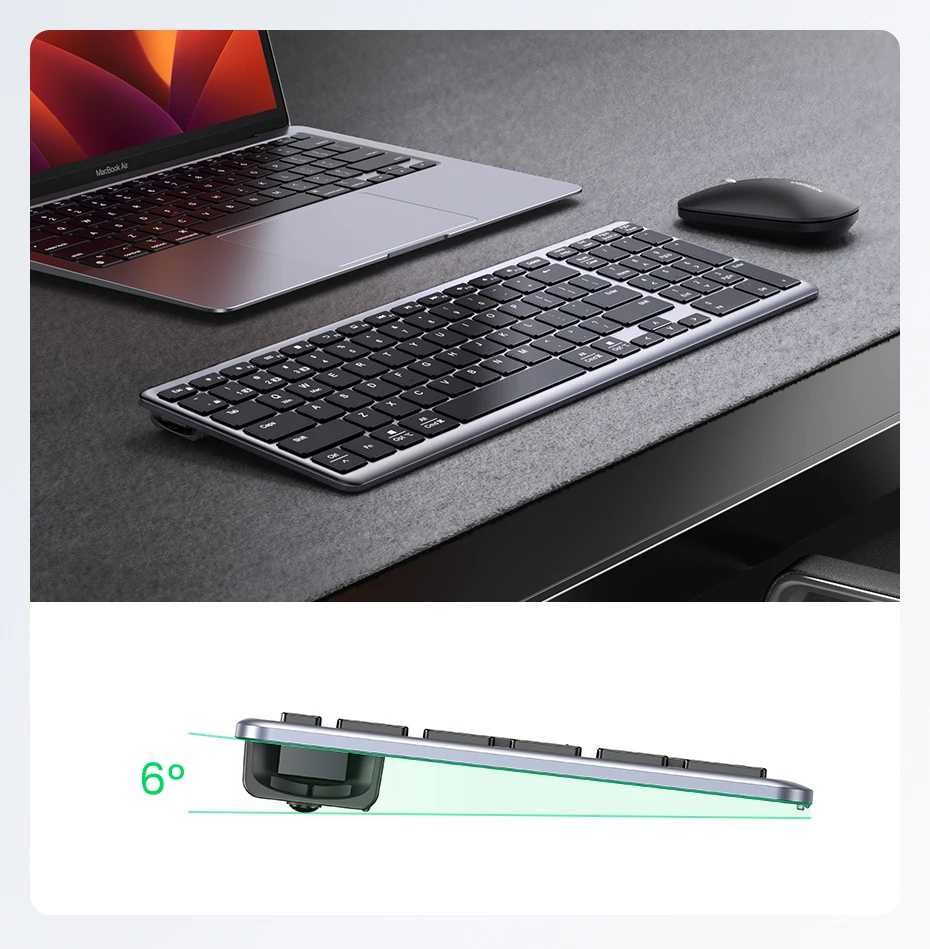 Клавіатура UGREEN Wireless Bluetooth (KU005)