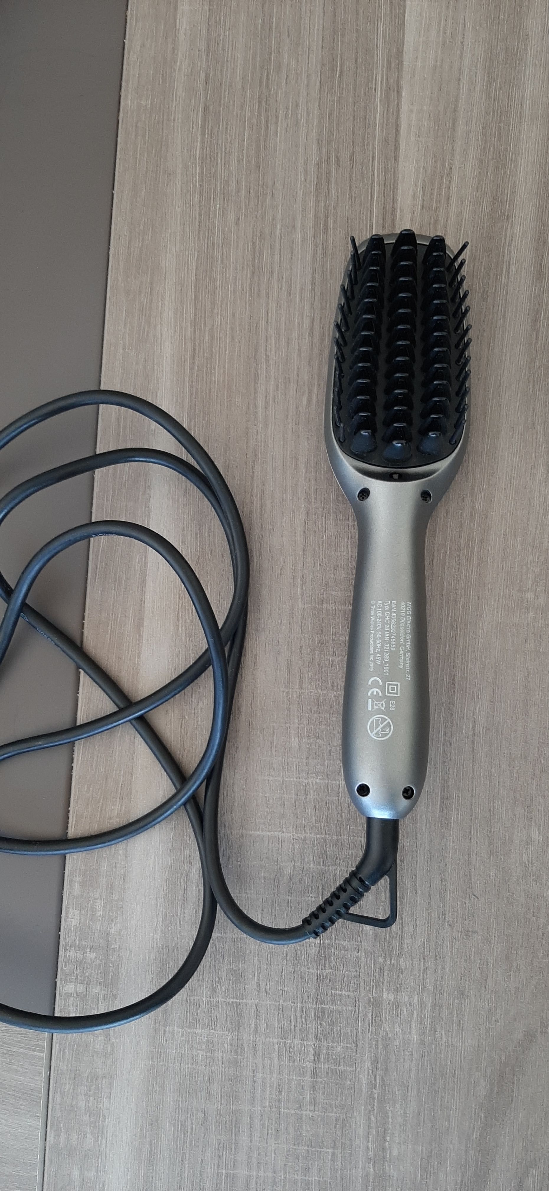 Escova eléctrica de cabelo