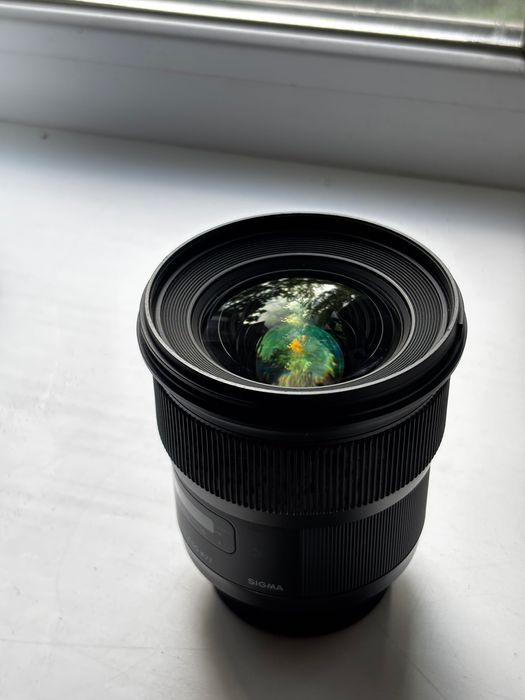 Обʼєктив sigma art 24 mm 1.4 для Nikon