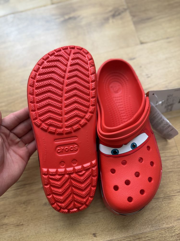 Crocs x Молния Маквин шлепки