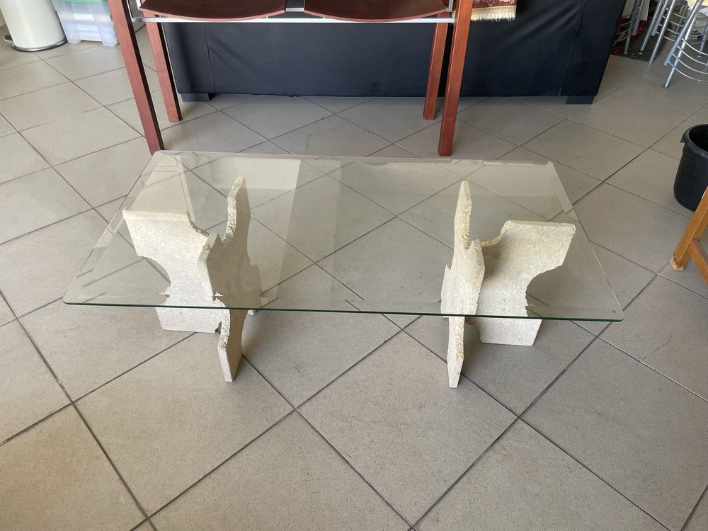 Mesa centro vidro