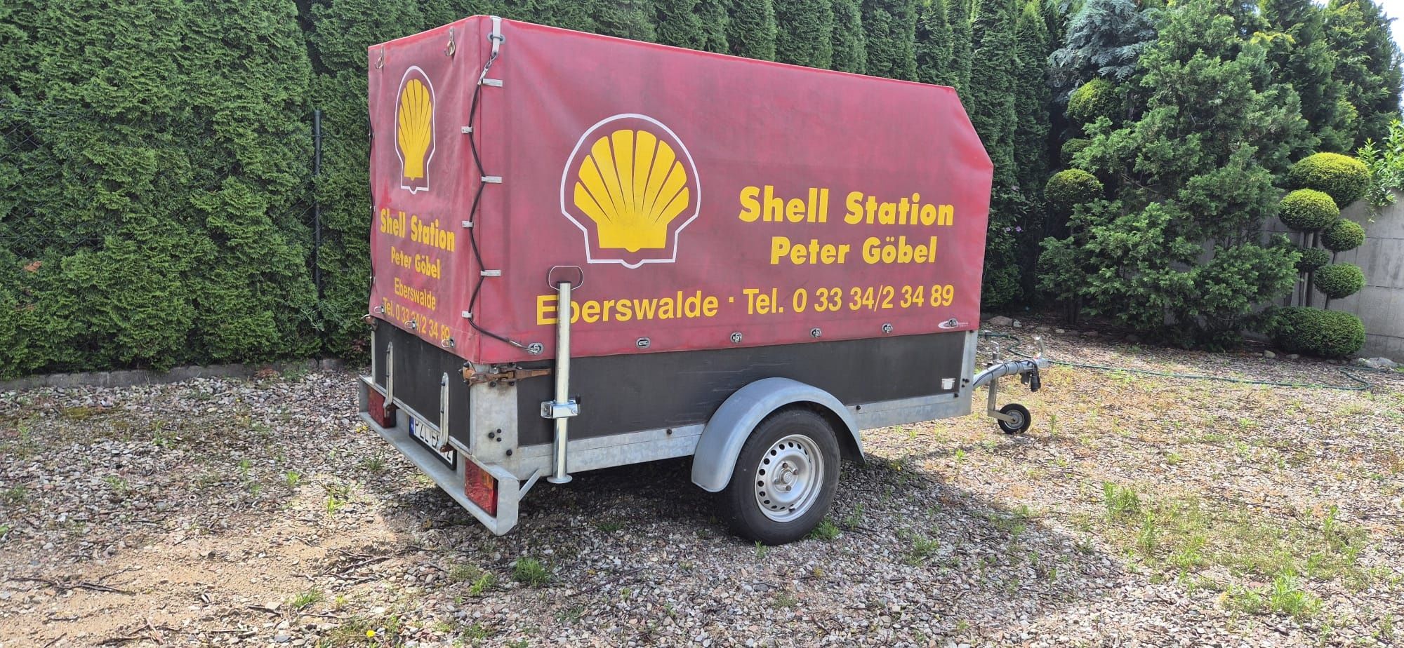 Przyczepka niemieckiej firmy Pick up Dmc 750 kg