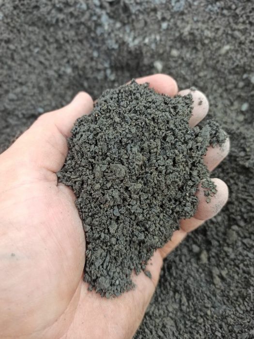 Mączka zasypka bazaltowa bazalt | czarny grafitowy piasek 0/2 big-bag