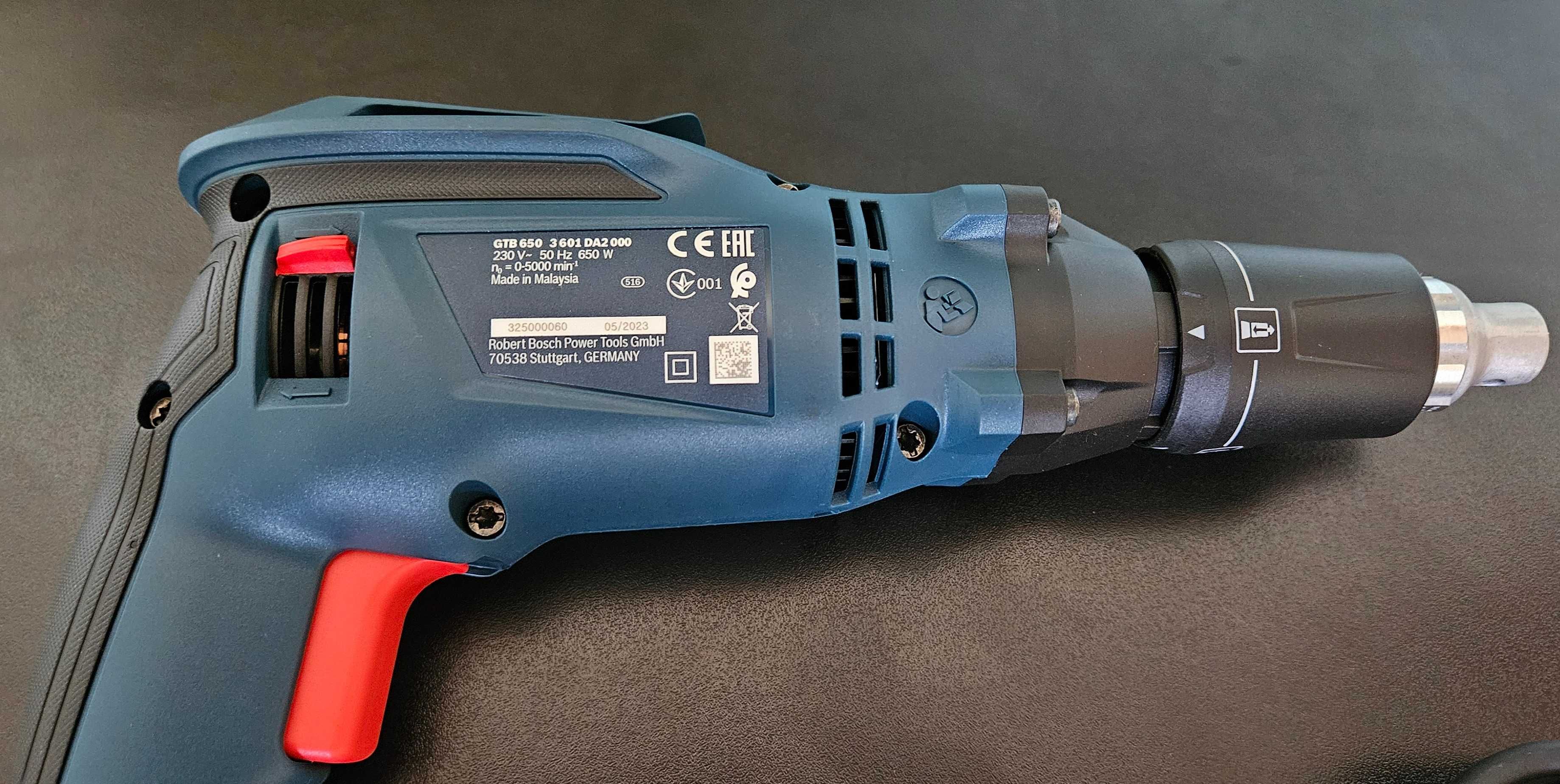 Шуруповерт для гіпсокартону Bosch Professional GTB 650