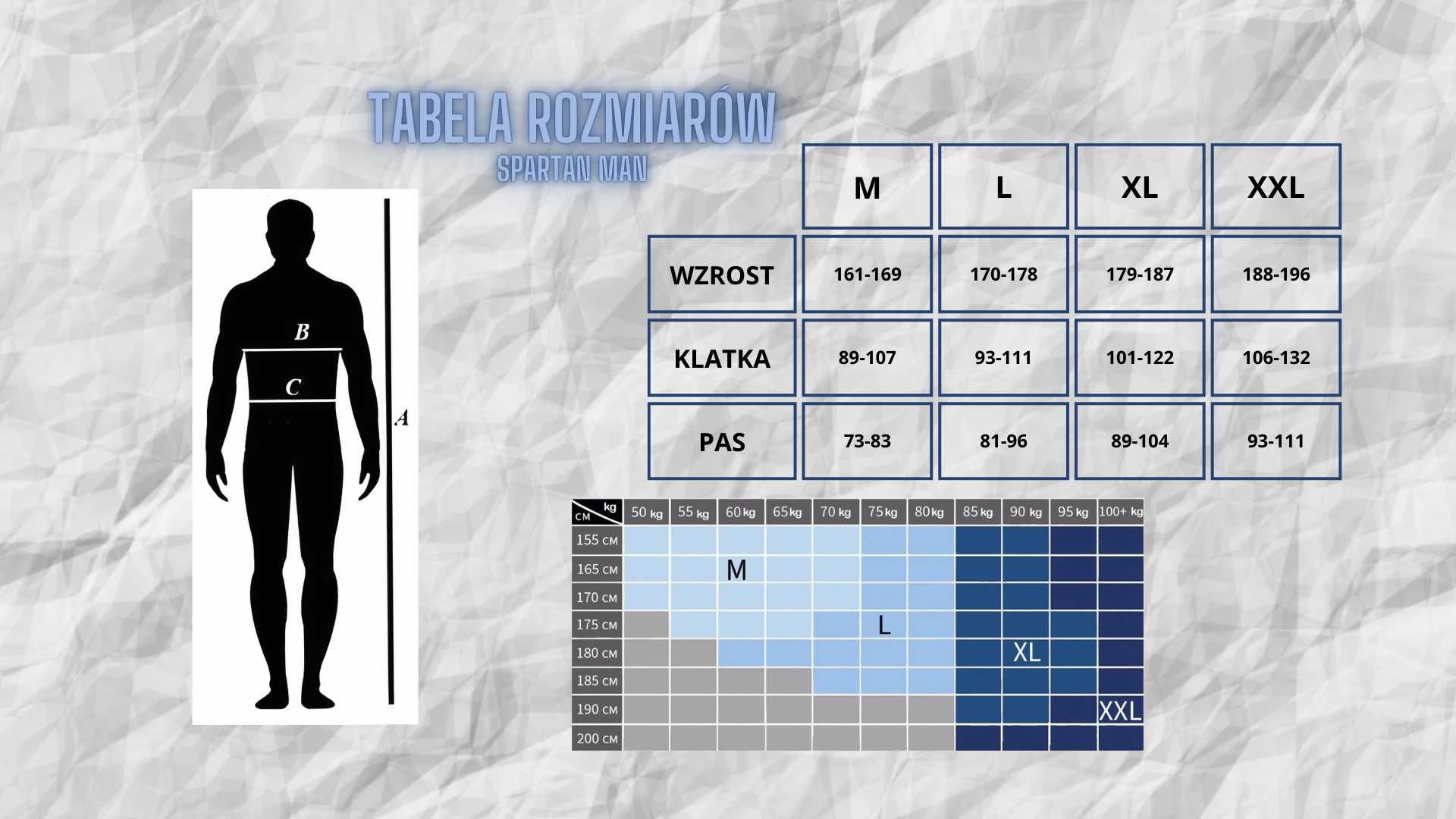 Komplet 3w1 Sportowej Odzieży Termoaktywnej Spartan White & Black XXL