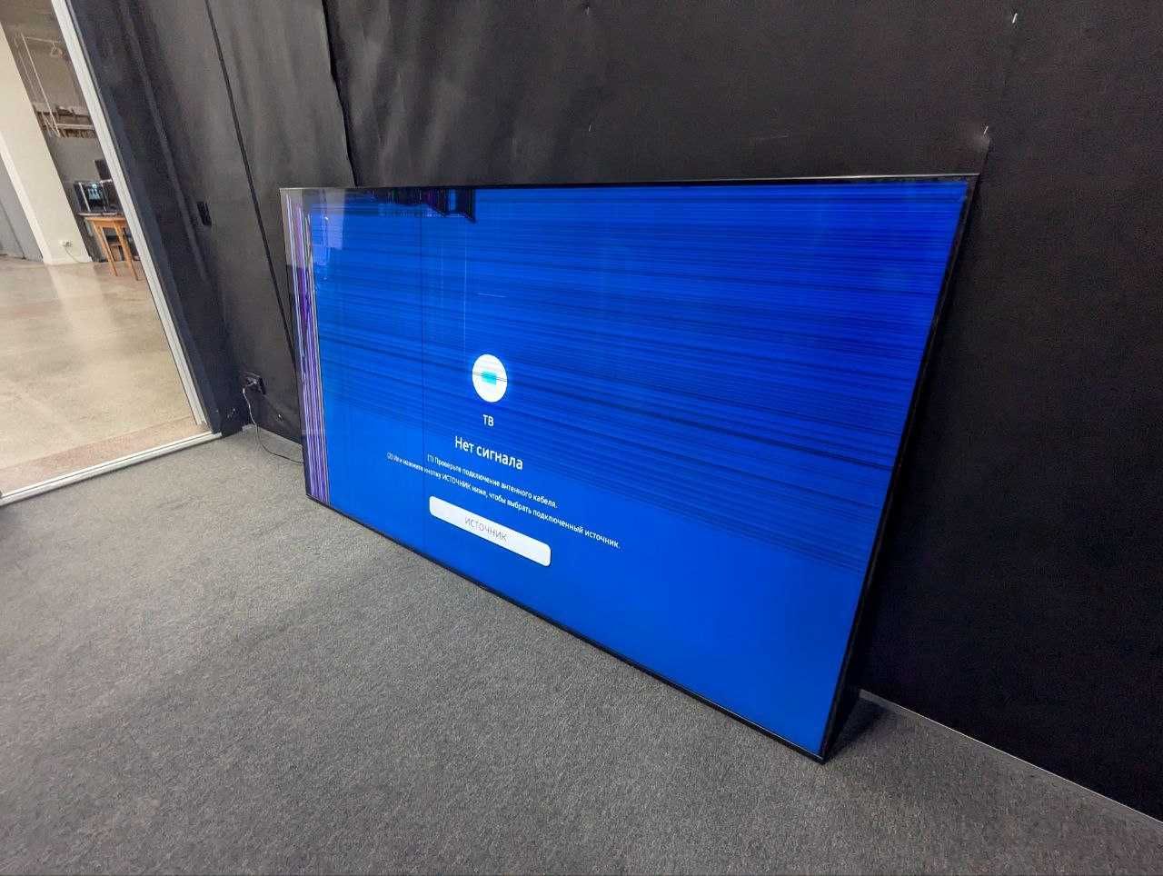 ТВ Samsung UE82TU8002K - 82 дюйми, пошкоджена матриця, під відновлення