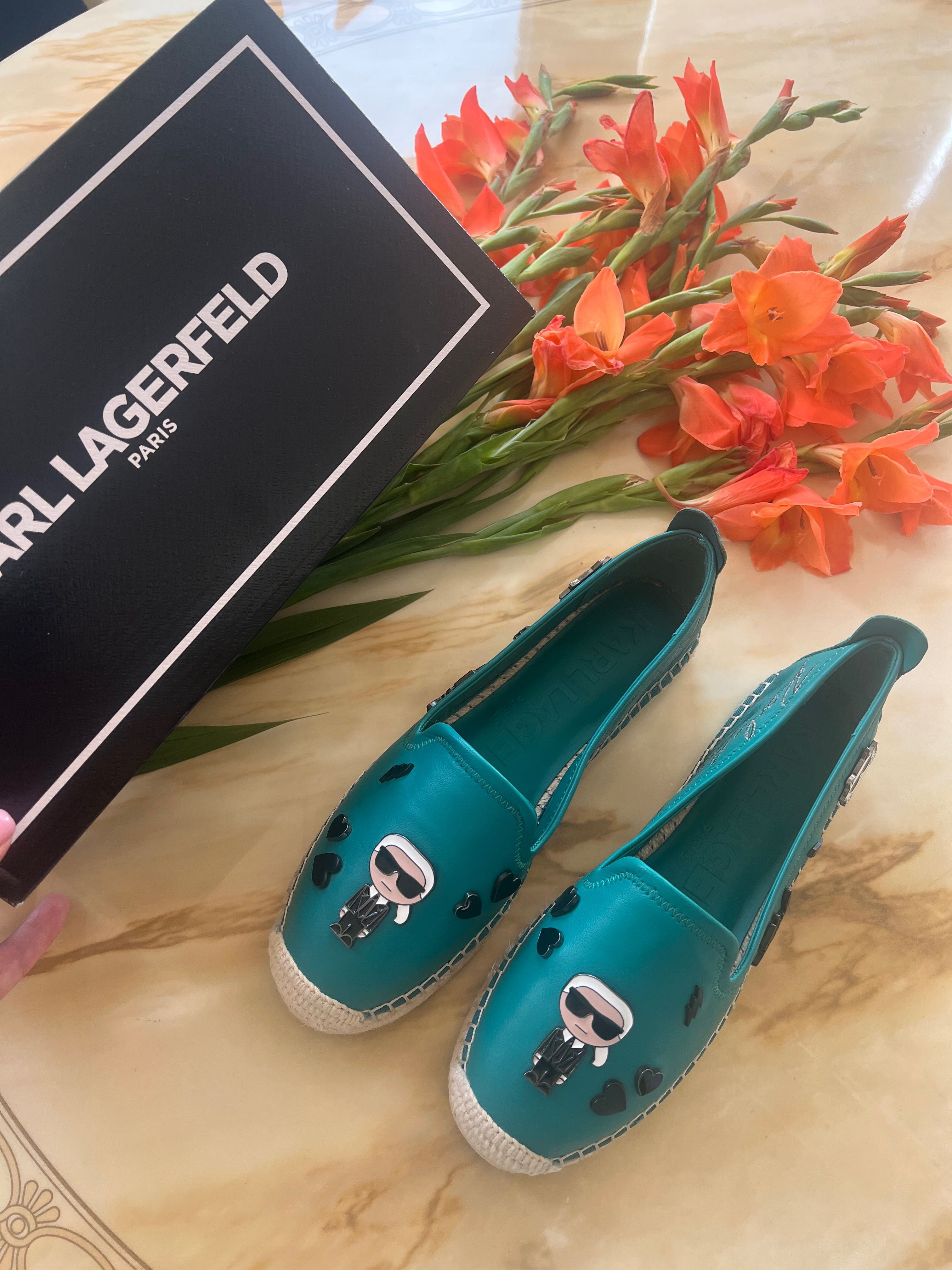 Сліпони кеди Karl Lagerfeld розмір 7,5 та 8,5