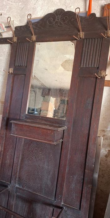 Garderoba wieszak lustro