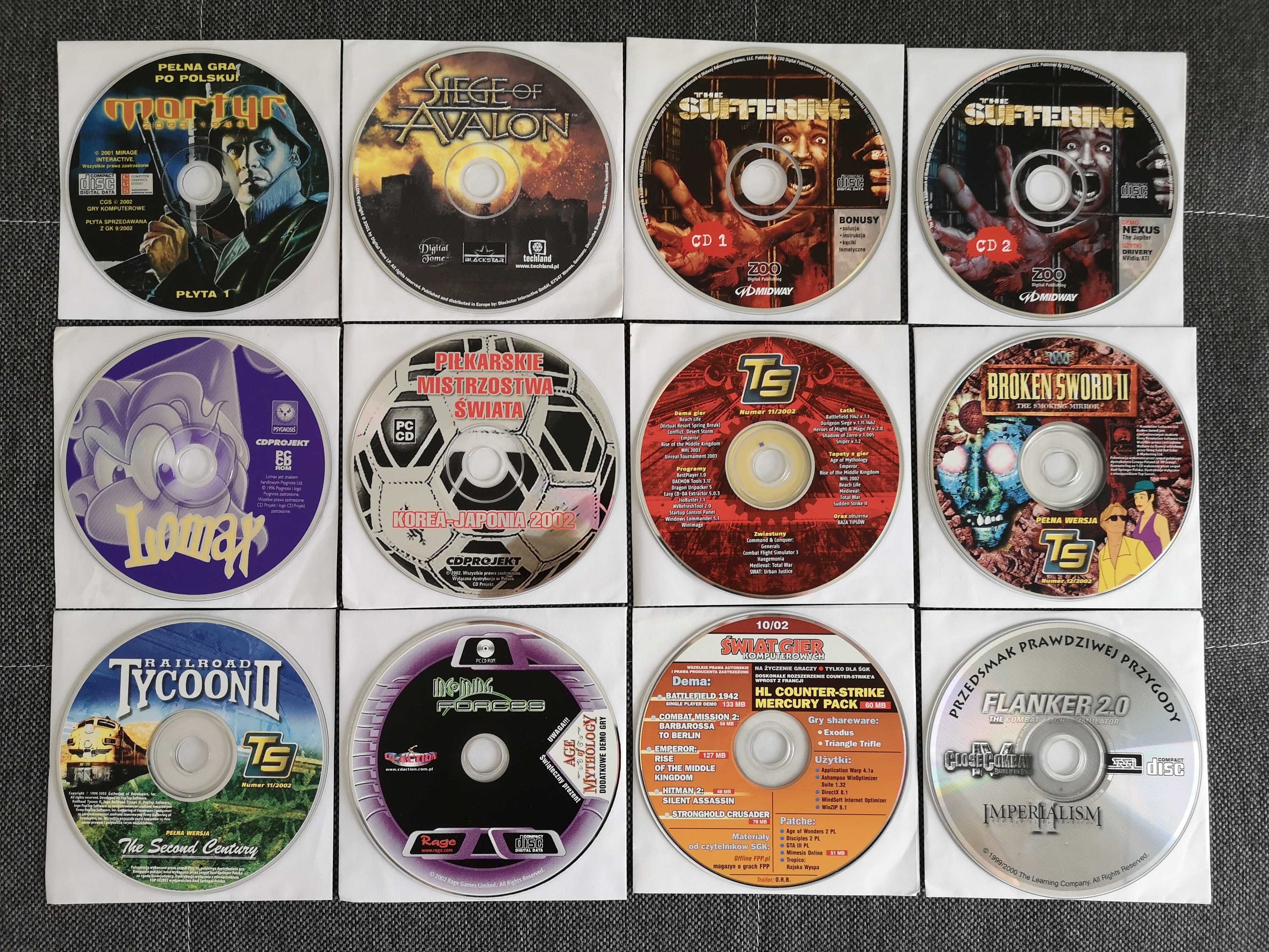 Kolekcjonerski zestaw 16 gier na PC