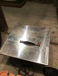 Przecinarka do glazury - 550 W - pochylany stół ze stali nierdzewnej