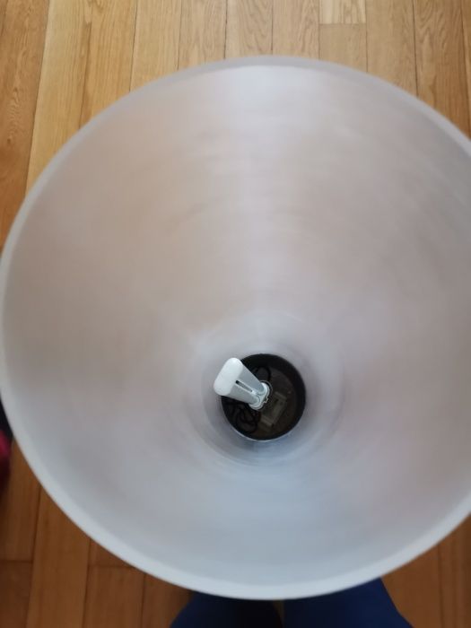 Candeeiro em acrilico - excelente estado