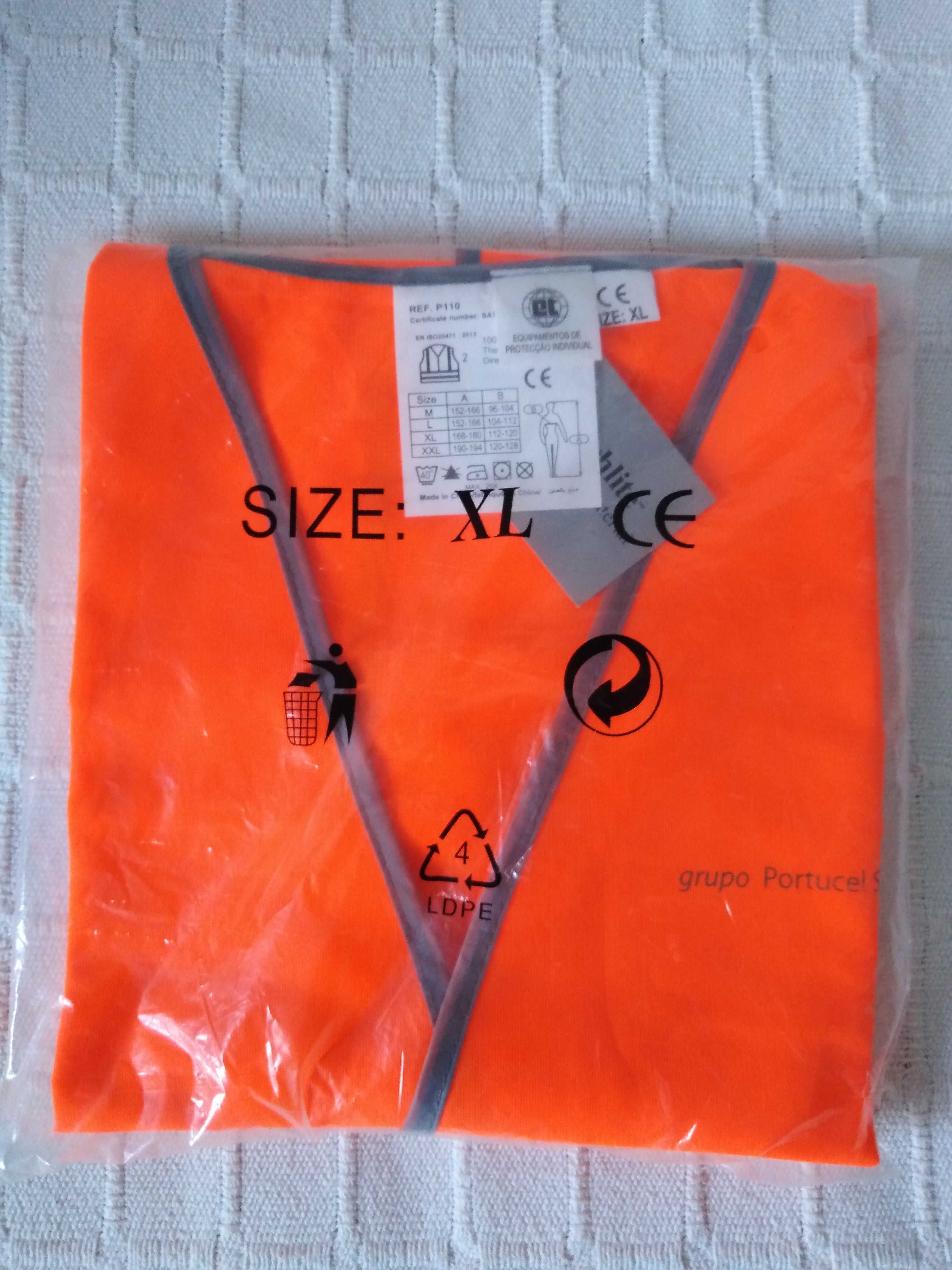 Capacete de Proteção e Coletes Reflector Portucel