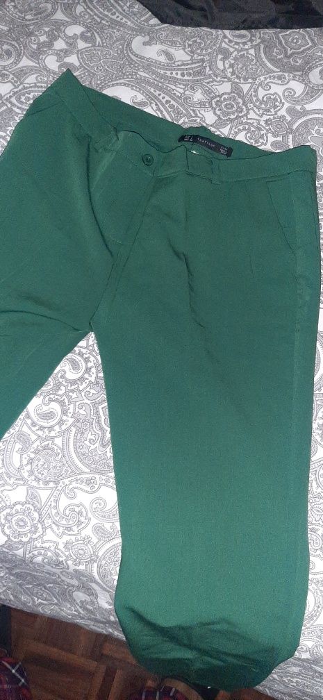 Calça Sra Zara N° L com Bolsos  Usado 1Vez Entrego Alfragide