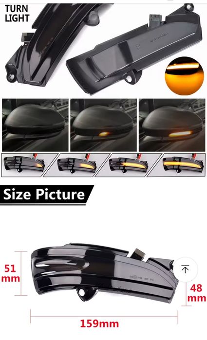 Повторювачі повороту Форд Мондео