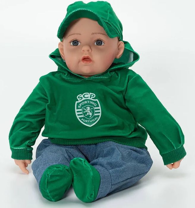 Boneco bebé do Sporting