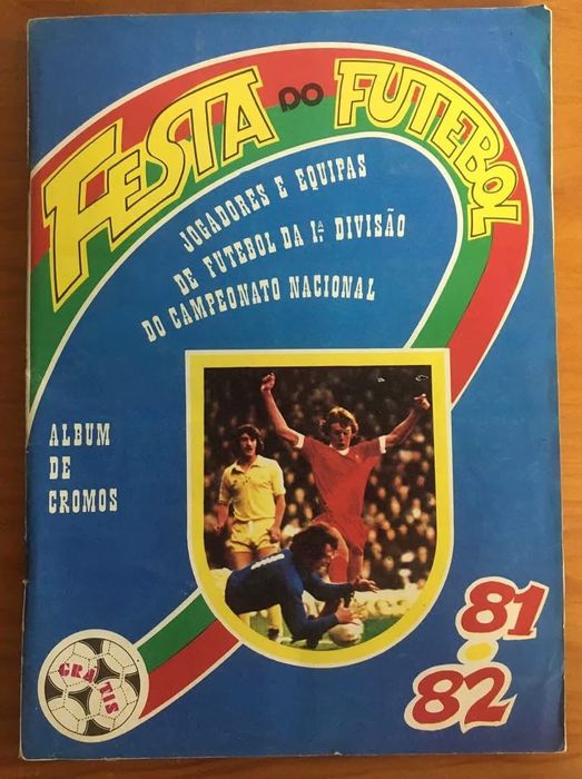 Caderneta futebol Festa do Futebol