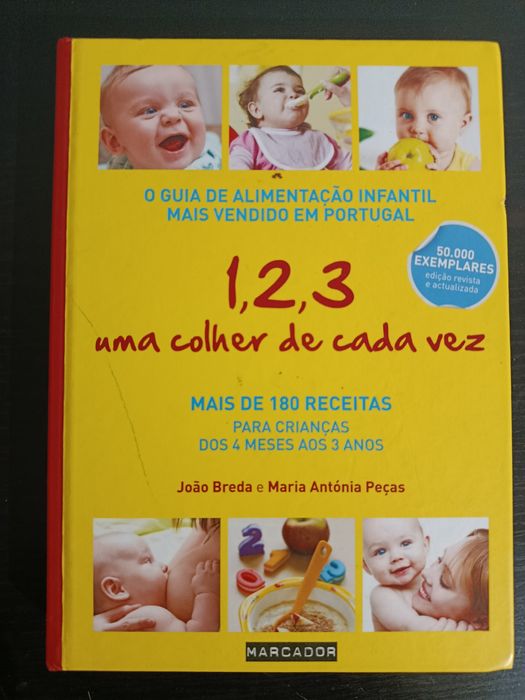 Livro 1,2,3 uma colher de cada vez