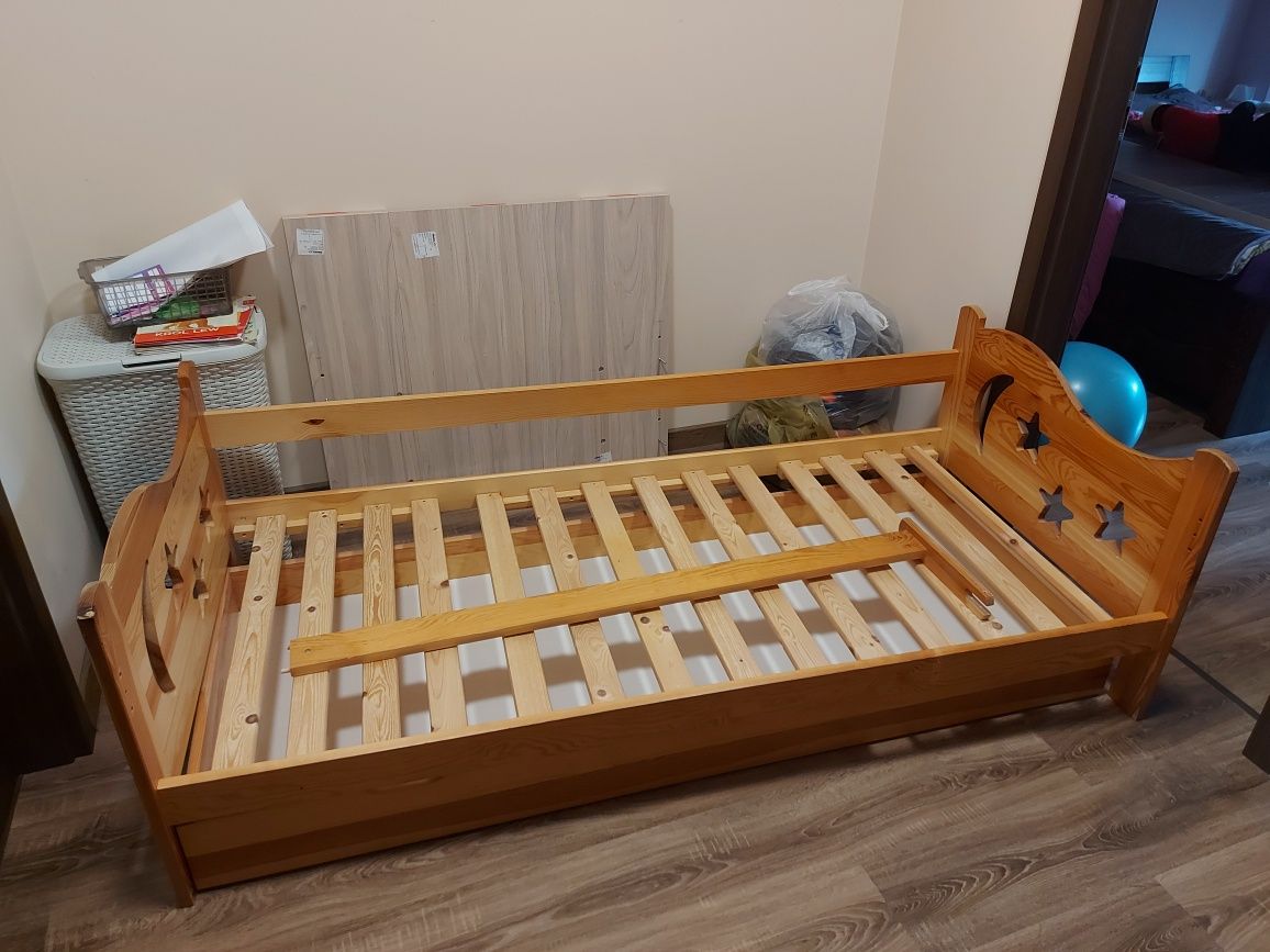 Łóżko drewniane 180x80