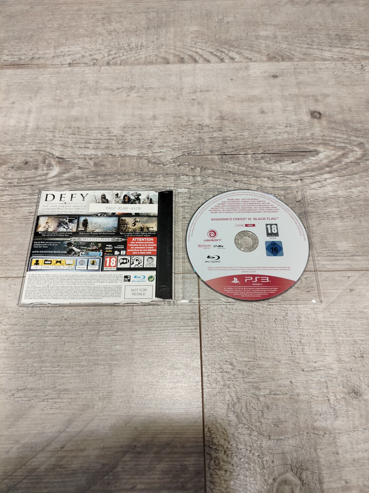 Gra assassin's Creed Black flag promo copy ps3