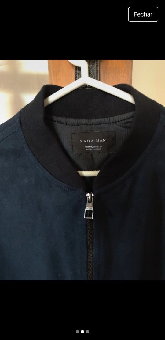 Blazer Zara azul