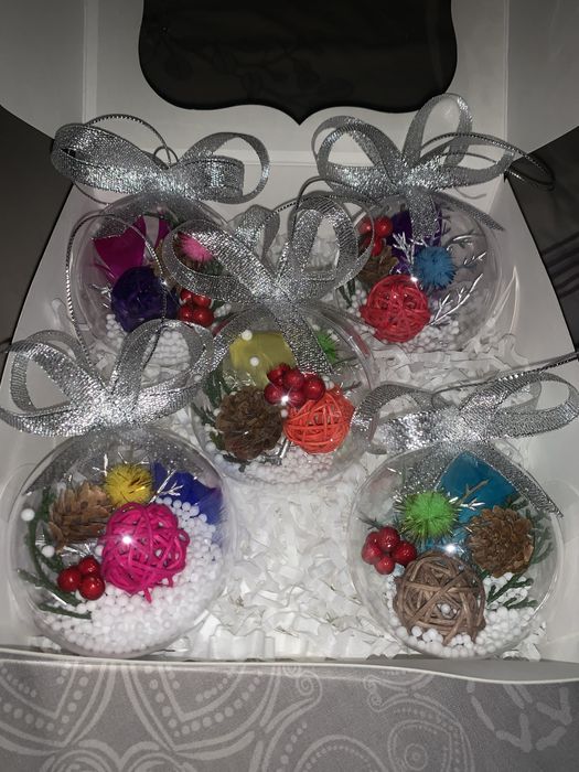 Новорічні прикраси на ялинку