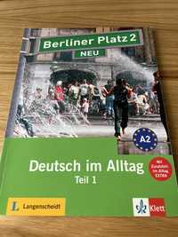 Książka do niemieckiego, Berliner Platz 2 - neu, klett A2