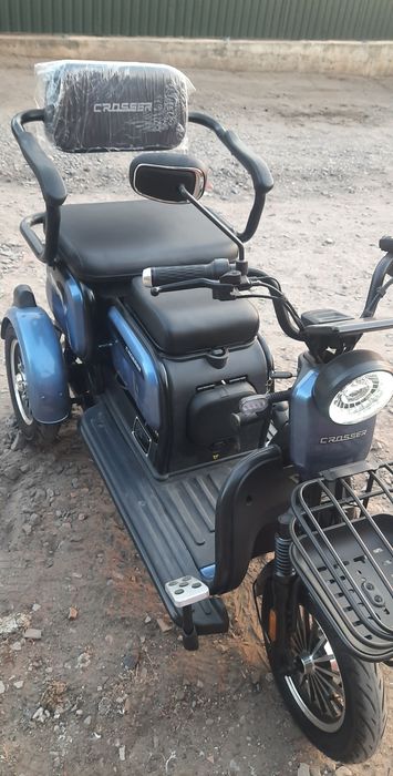 Электротрайк Crosser Кроссер TR - 1 електровелосипед 600 вт 72В20А

Ис
