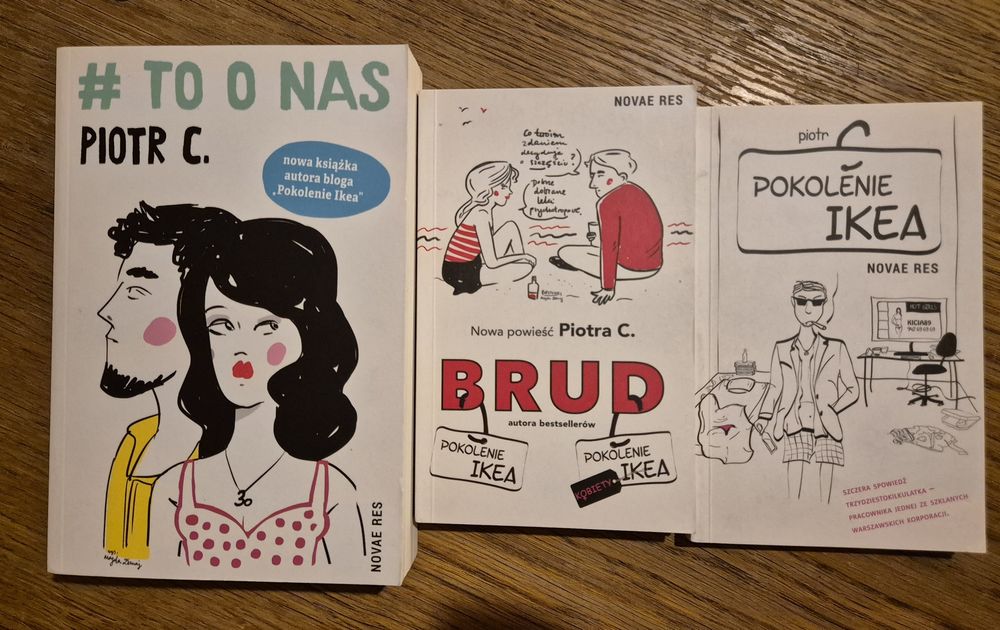 Zestaw książek Piotra C.