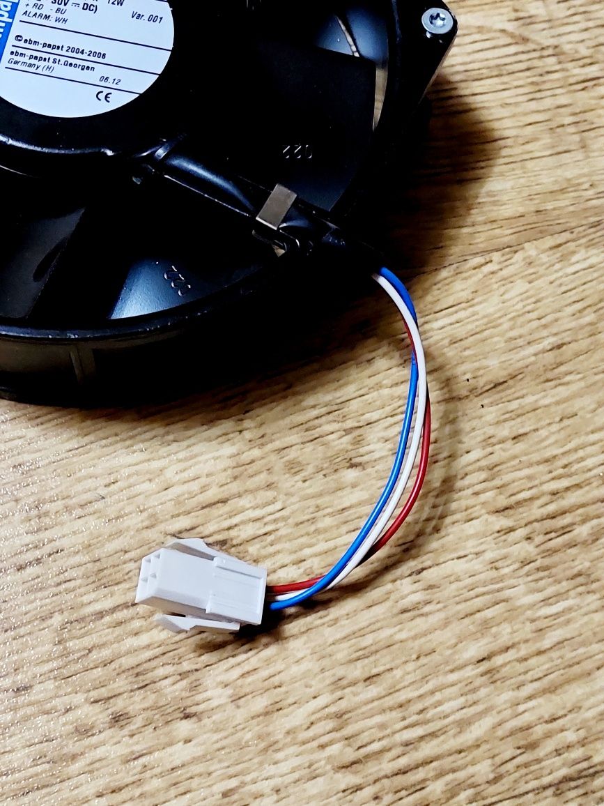 Високотемпературний осьовий вентилятор EBM Papst 7114N DC 24V 12W