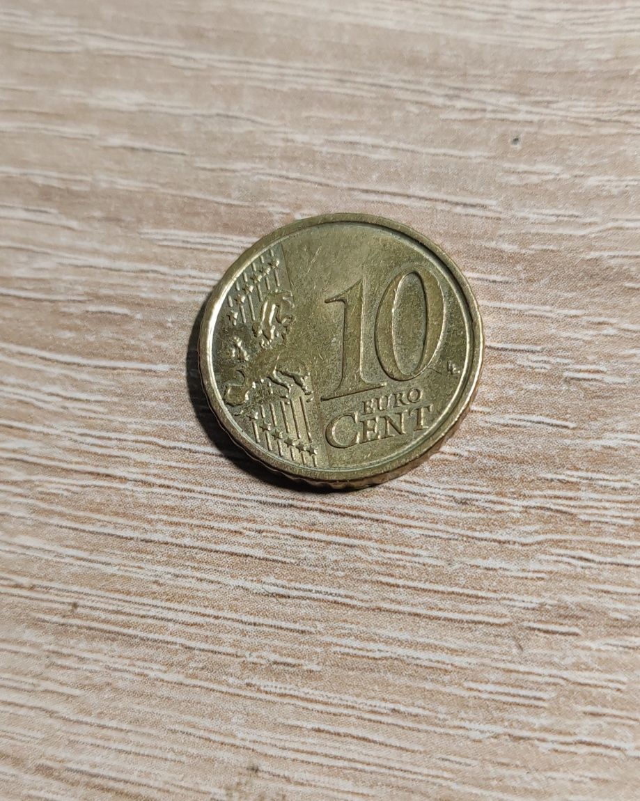 Moneta 10 Euro Cent, Włochy, 2011