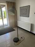 Lampa podłogowa Hektar c.szara