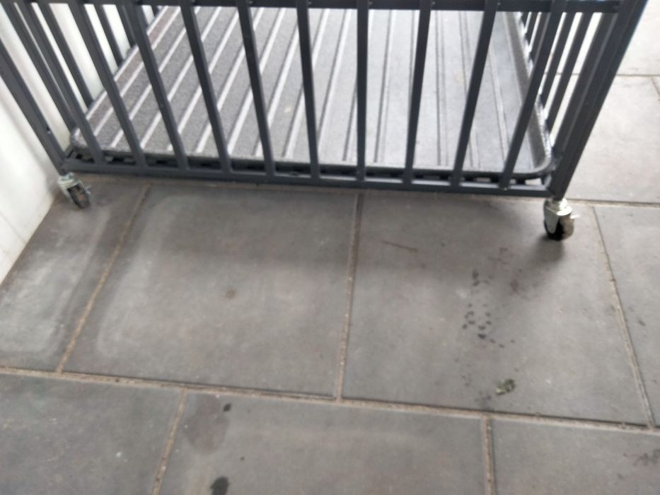 Metalowy kojec klatka na kółkach na małe średnie i duże psy