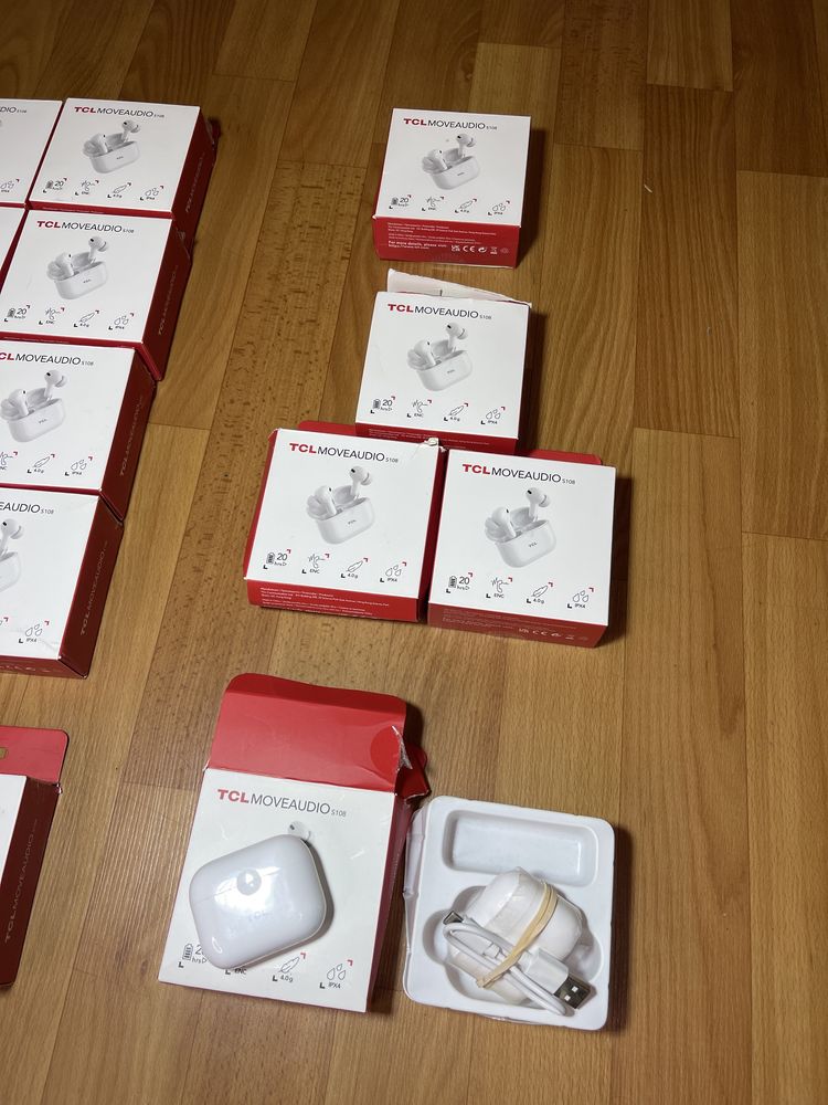 Лот навушників 16шт TCL MoveAudio S108