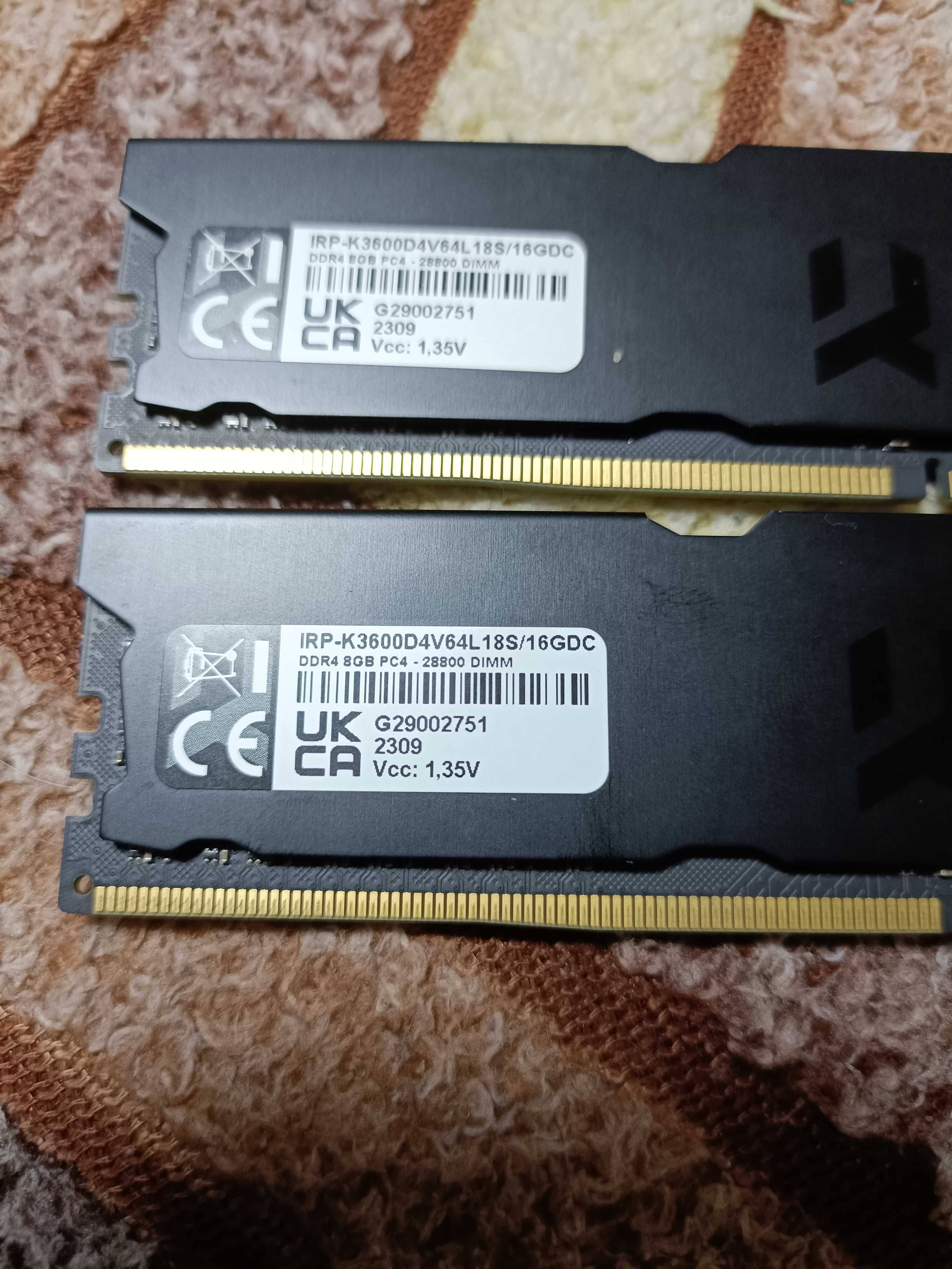 Оперативная память ddr4 2x8