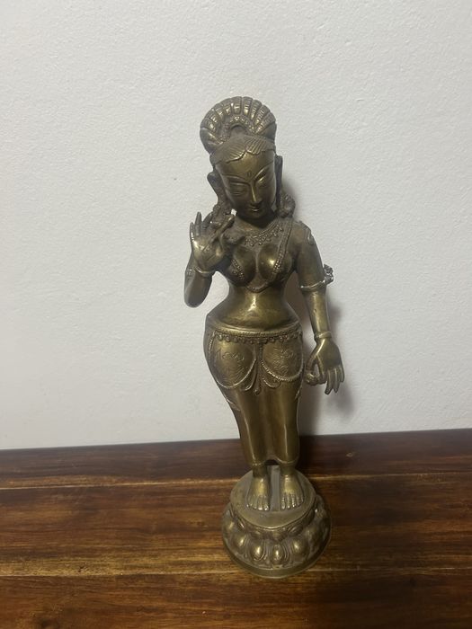 Hinduska bogini mosiądz
