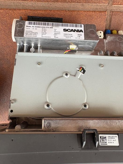 Scania ng 2022 rok nawigacja radio