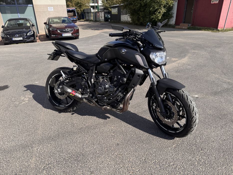 Yamaha MT07 a2 stage1