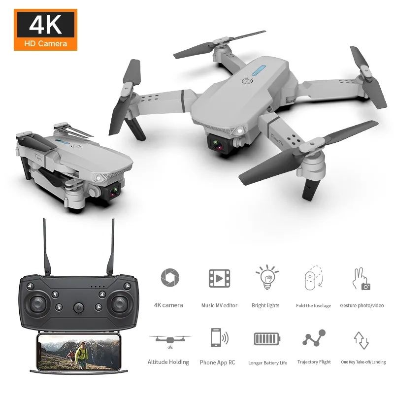 Drone flexível pro 4k