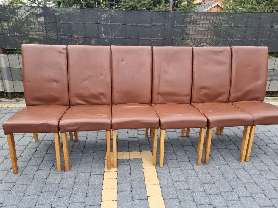 Komplet 6 krzeseł
