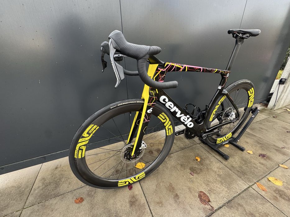 Cervelo S5 Sram Red e1 Jumbo Visma Grand Tour Enve ses