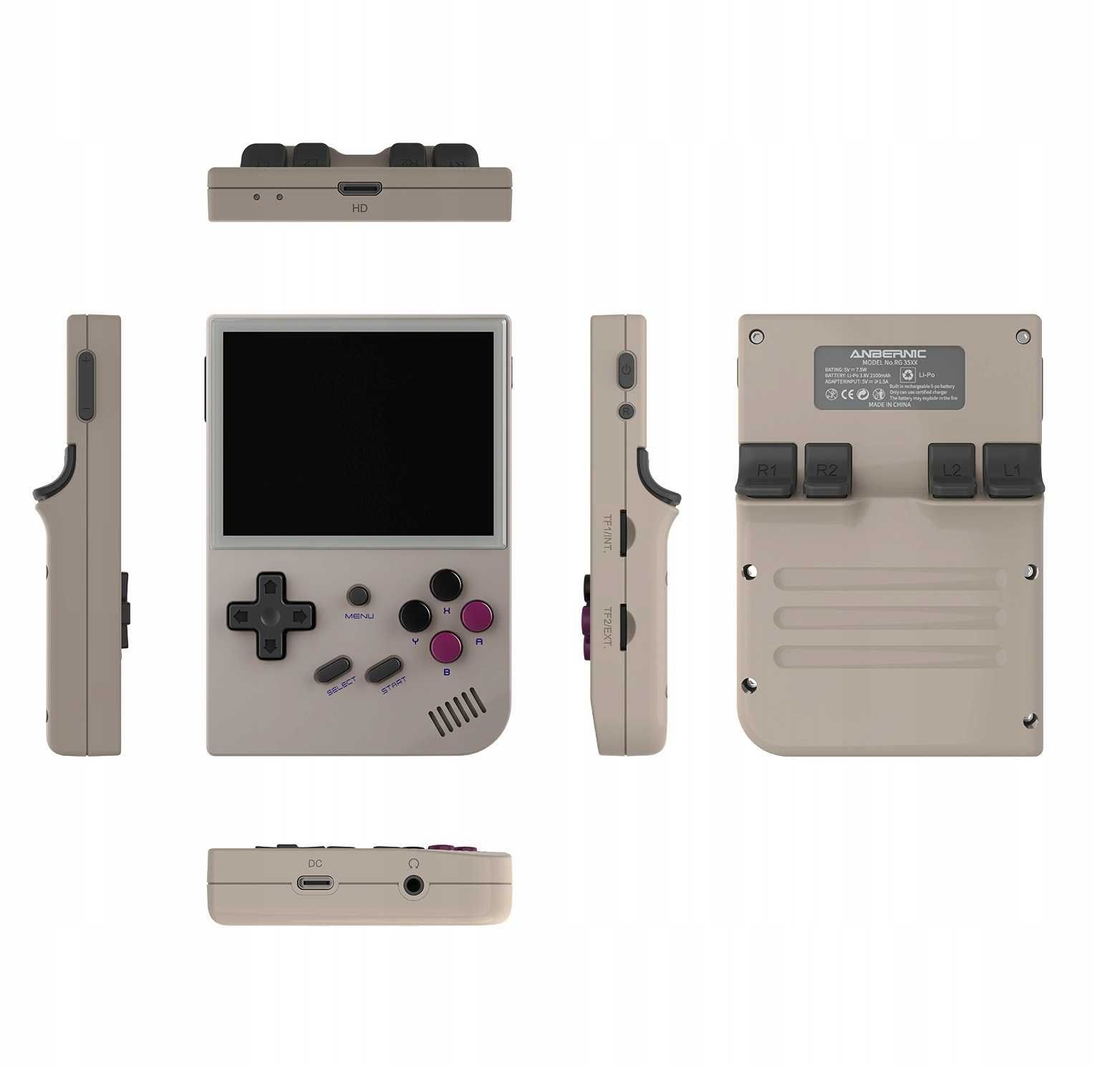 GameBoy NOWA konsola przenośna retro ANBERNIC RG35XX 64GB