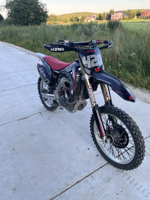 Honda CRF 250 na wtrysku mapy