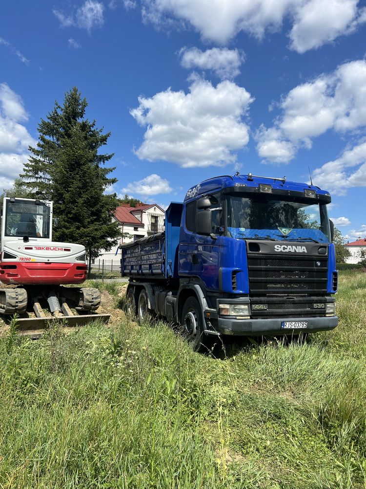 WYWROTKA Scania 4 v8 530KM