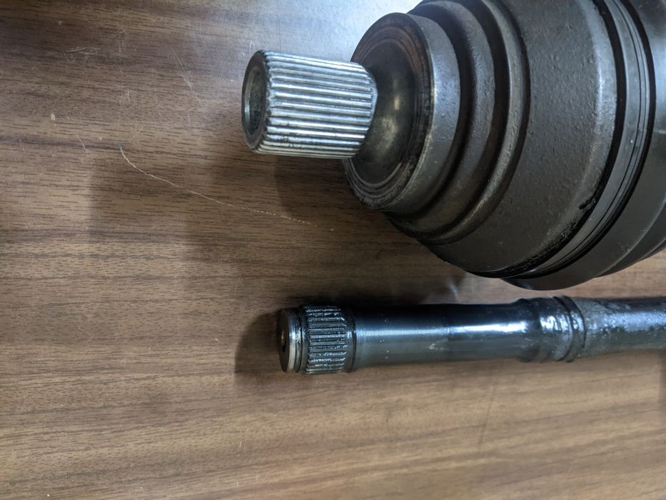 Півосі passat b6 dsg6 dq250