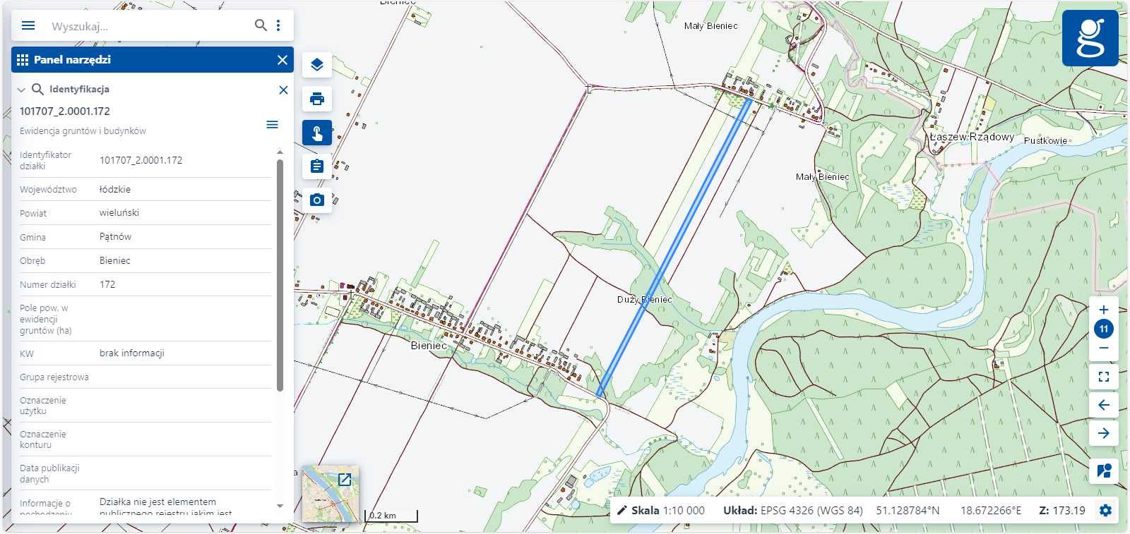 Działka rolno-budowlana uzbrojona 2,2 ha