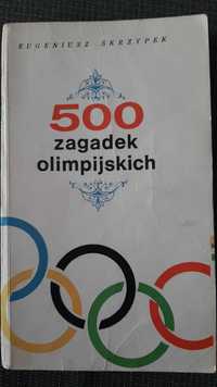 E. Skrzypek "500 zagadek olimpijskich" il. Z. Lengren