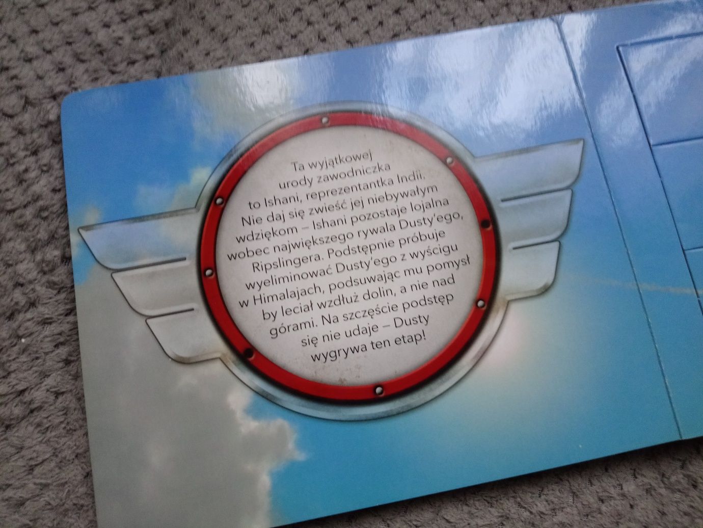 Książka puzzlowa Disney samoloty