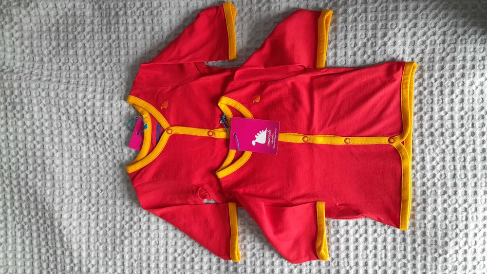 Nowy komplet Kaftaniki roz. 68 cm fason dłuższy firma Smoczek