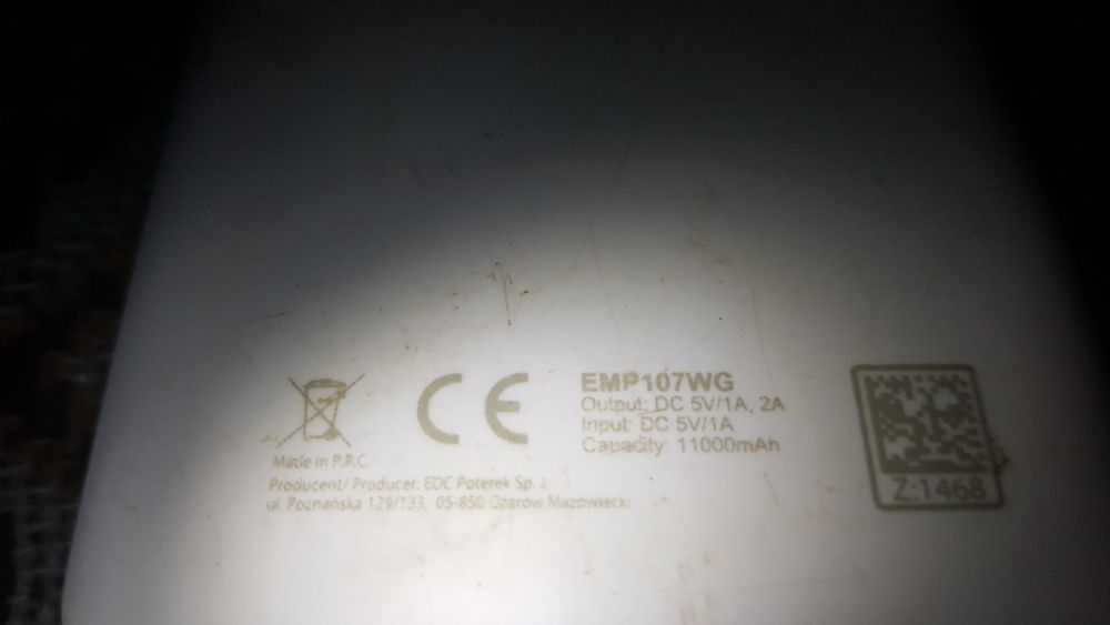 Power bank Esperanza 11000 mAh